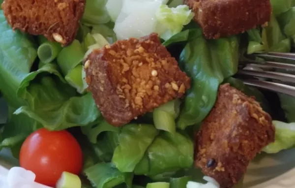 Homemade Seasoned Croutons Recipe