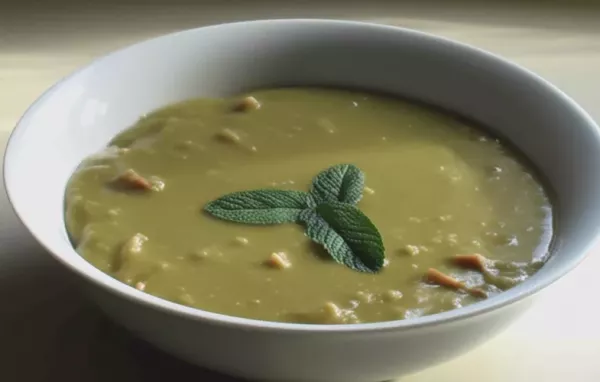 Homemade Split Pea and Ham Soup Recipe