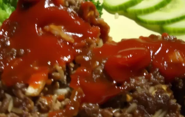 Homemade Wonderful Meatloaf Recipe