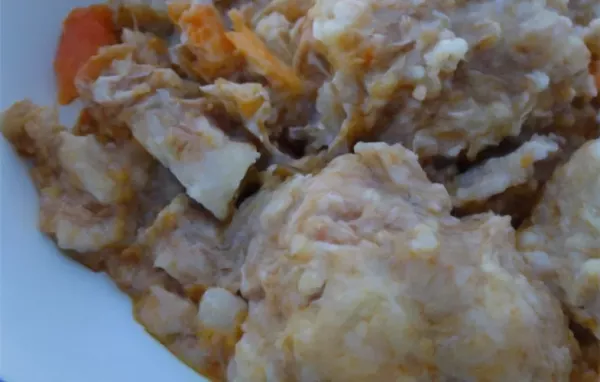 Homestyle Chicken and Dumplings