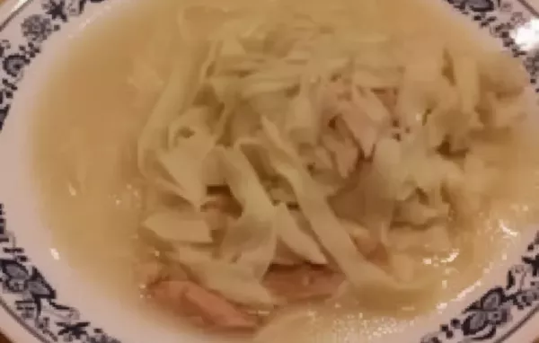 Homestyle Chicken and Noodles Recipe
