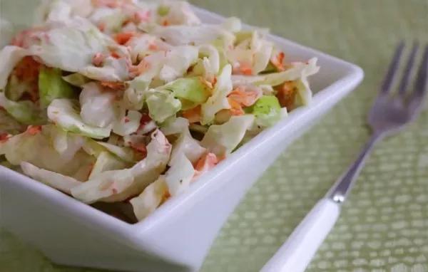 Horseradish-Mustard Slaw