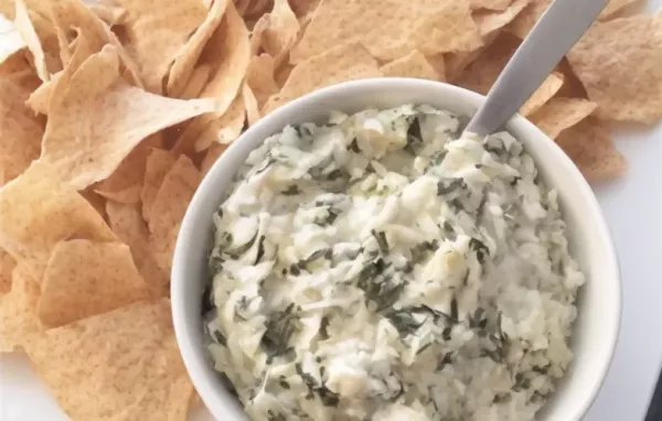 Hot Artichoke and Spinach Dip II