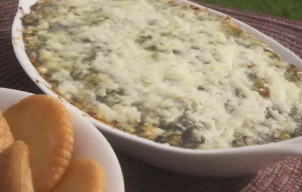 Hot Asiago and Spinach Dip