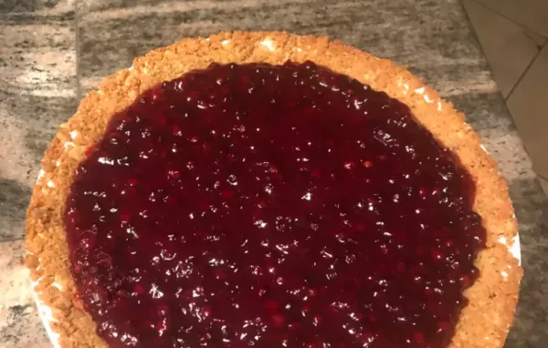 Huckleberry Cream Cheese Pie