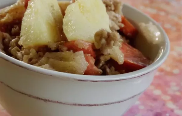 Hummingbird Carrot Cake Oatmeal