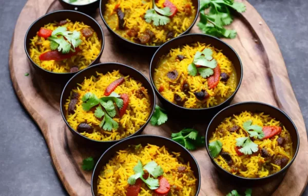 Hyderabad Dum Biryani - Authentic Indian Rice Dish