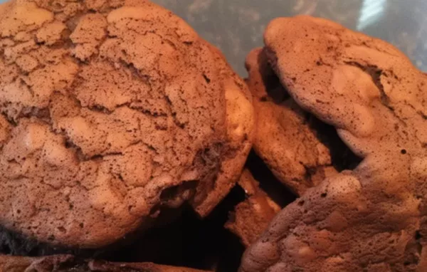 Indulge in the decadent treat of Nutella Fudge Cookies
