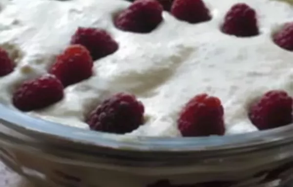 Indulge in the perfect combination of raspberry and tiramisu with this delicious trifle recipe.