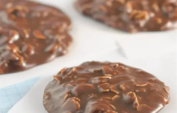 Indulge in the rich and chewy goodness of these super moist no-bake chocolate and oatmeal cookies.