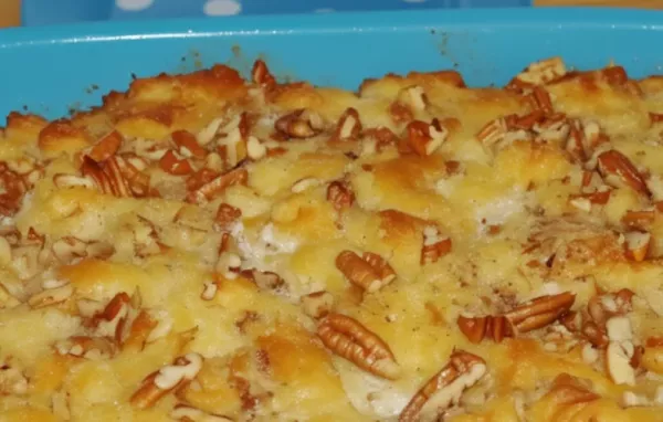 Indulge in the ultimate comfort food with this delicious Cinnamon Roll Bread Pudding recipe.