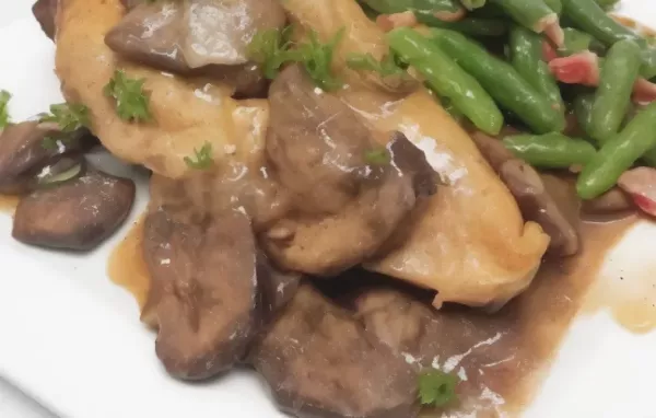 Instant Pot Chicken and Mushrooms with Gravy