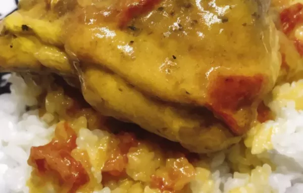Instant Pot Curried Chicken Thighs