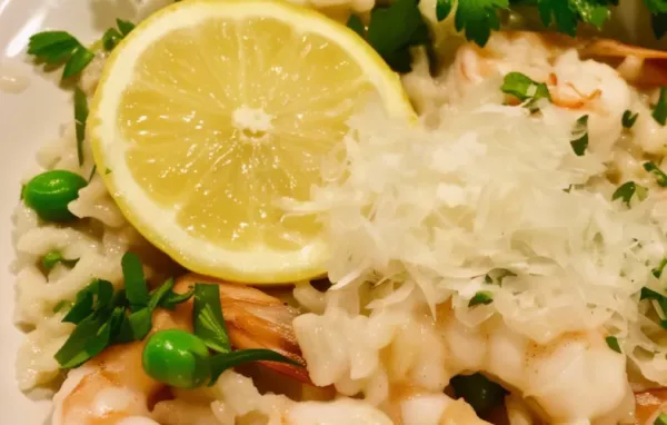 Instant Pot Shrimp Risotto