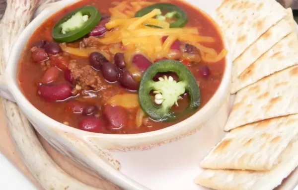 Instant Pot Venison and Bean Chili