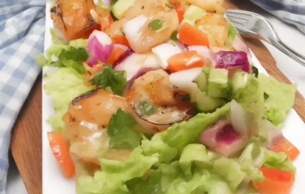 Italian Grilled Shrimp Salad