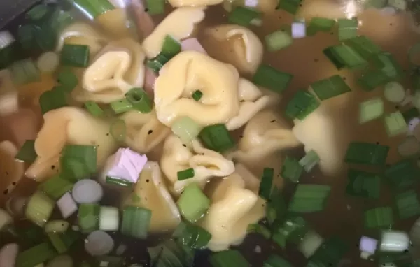 Italian-Inspired Tortellini Soup for a Comforting Meal