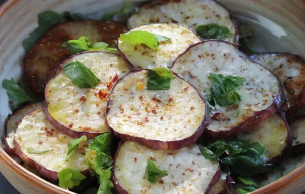 Italian Marinated Eggplant Antipasto