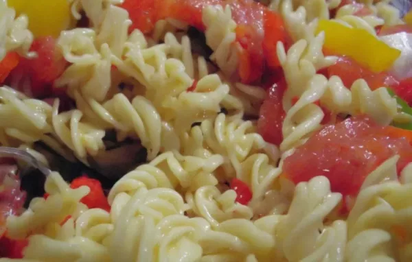 Italian Pasta Veggie Salad