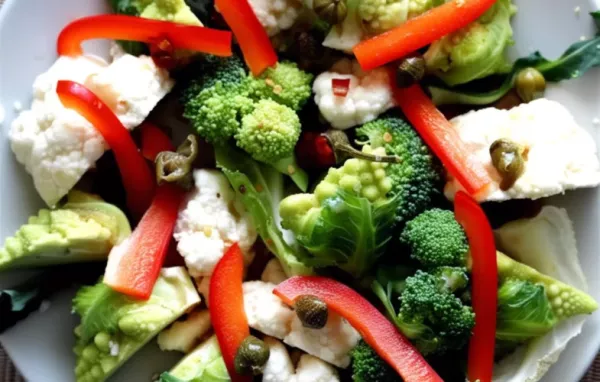 Italian Romanesco Cauliflower Salad: A Healthy and Delicious Side Dish