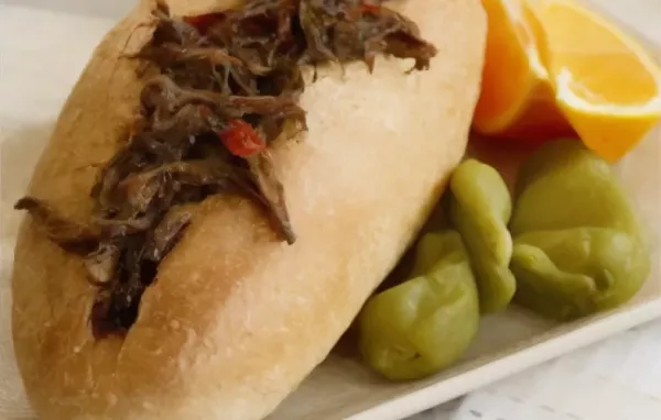 Italian-Style Beef Sandwiches