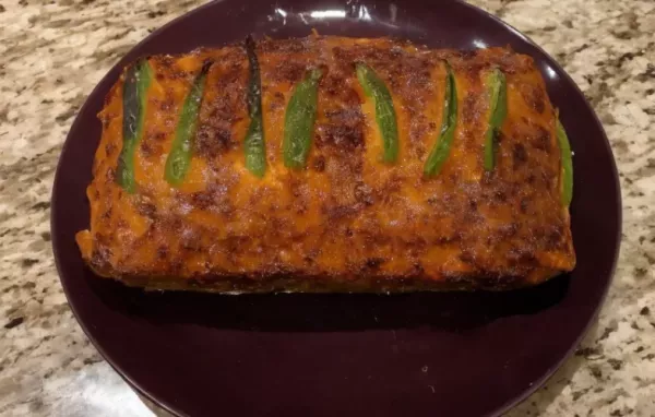 Jalapeno Popper Stuffed Meatloaf