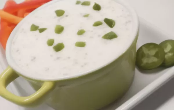 Jalapeno Ranch Dressing