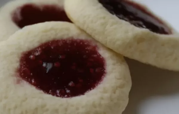 Jam-Filled Butter Cookies