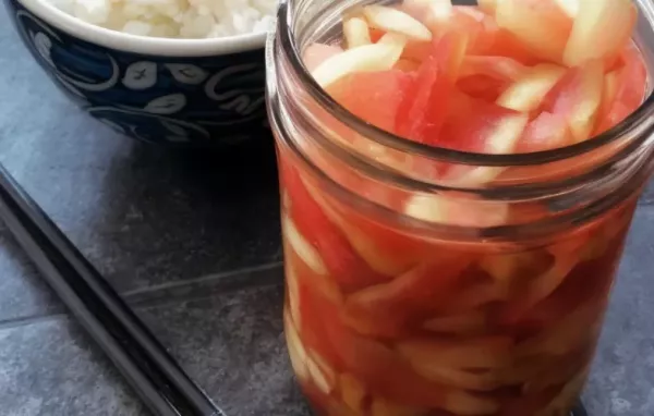 Japanese Pickled Watermelon Rind