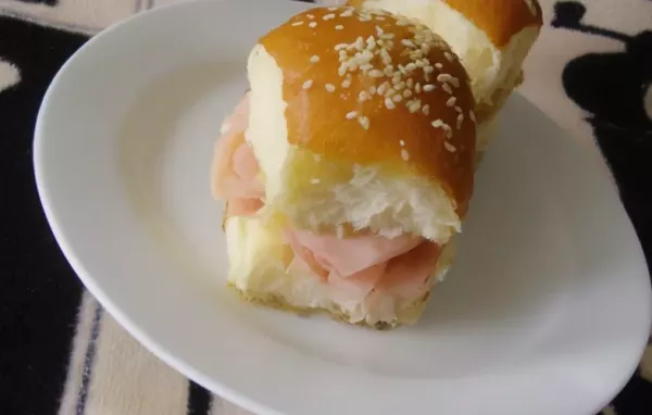 Jen's Mini Ham and Cheese Rolls