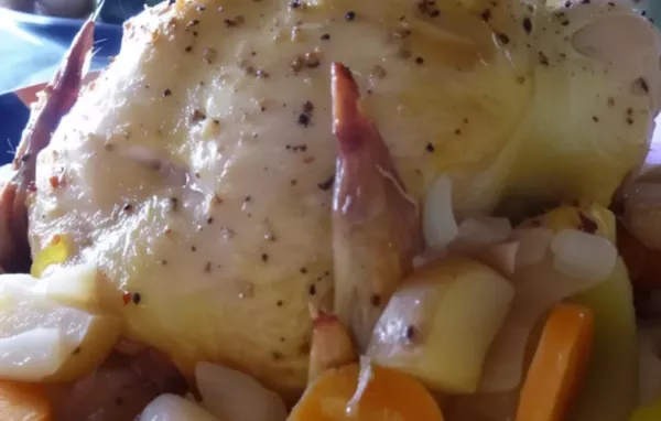 Juicy and flavorful roast chicken recipe that will become a family favorite.