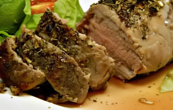 Juicy and Flavorful Tuscan Pork Tenderloin Recipe