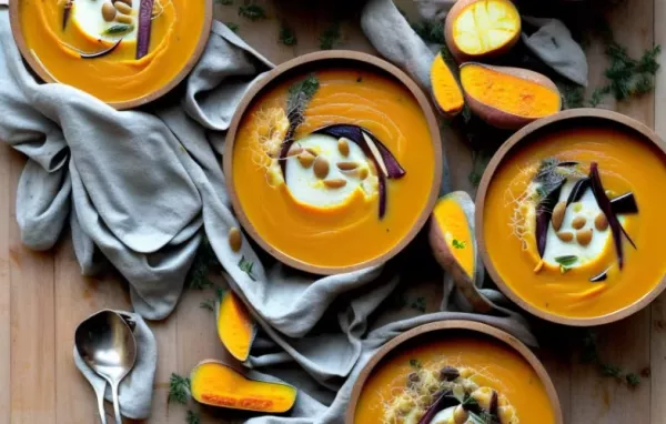 Kabocha and Root Vegetable Soup