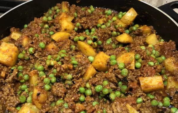 Keema Aloo - Ground Beef and Potatoes