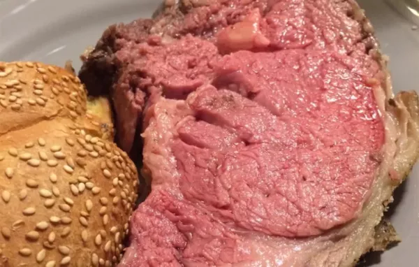 Kosher Salt Encrusted Prime Rib Roast