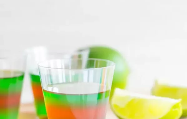 Layered Margarita Jell-O Shots - A Fun and Refreshing Party Treat