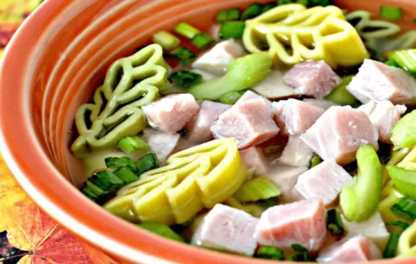 Leftover Ham and Noodles