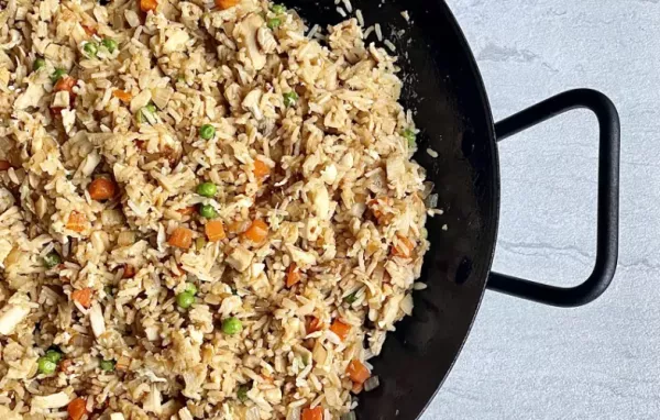 Leftover Turkey Fried Rice