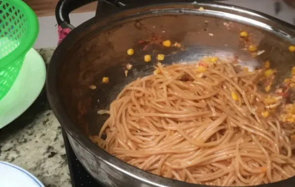 Linguine with Cajun Spiced Shrimp and Corn