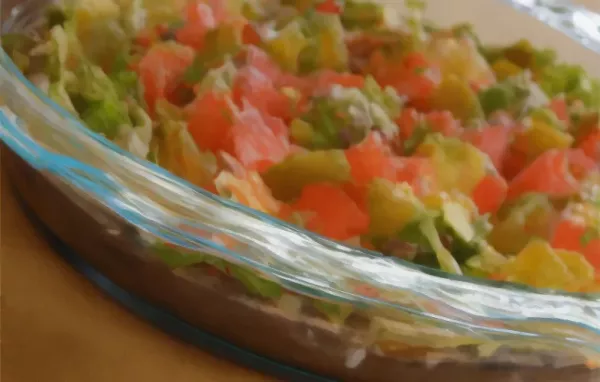 Manda's Seven Layer Taco Dip