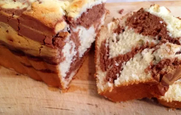 Marble Swirl Pound Cake