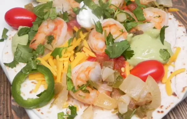 Margarita Shrimp Fajitas