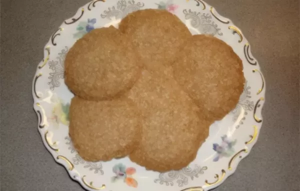 Margie's Shortbread Oatmeal Cookies