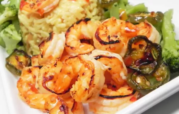 Marinated Broiled Easy Peel Shrimp