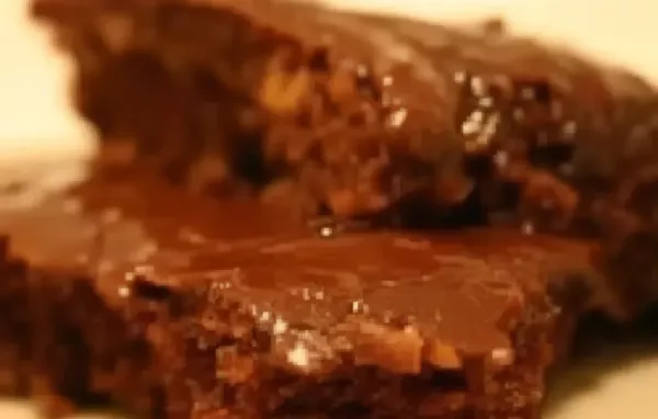 Mel's Decadent Fudgy Brownies Recipe