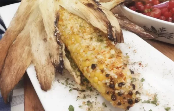 Mexican Roasted Street Corn on the Cob