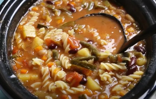 Michelle's Creamy Minestrone Slow Cooker Recipe