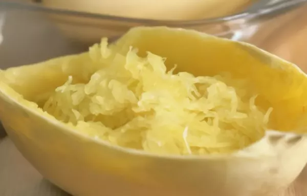 Microwave Spaghetti Squash