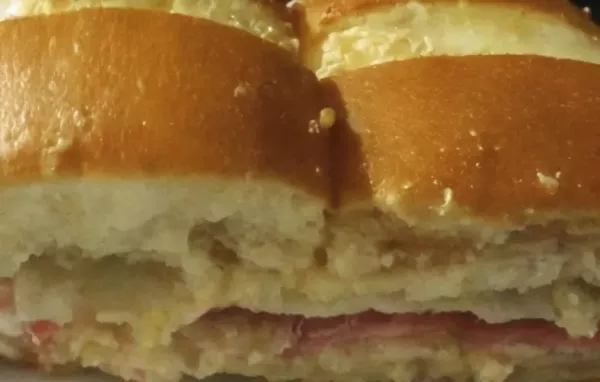 Mini Ham and Cheese Rolls