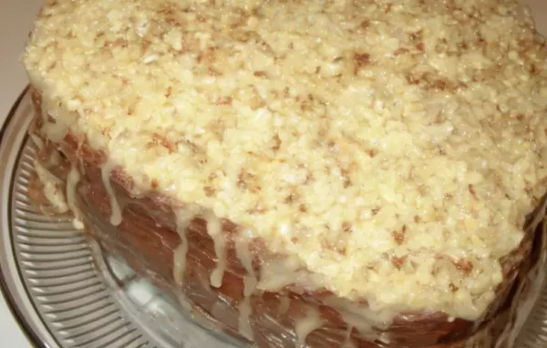 Moist German Chocolate Cake